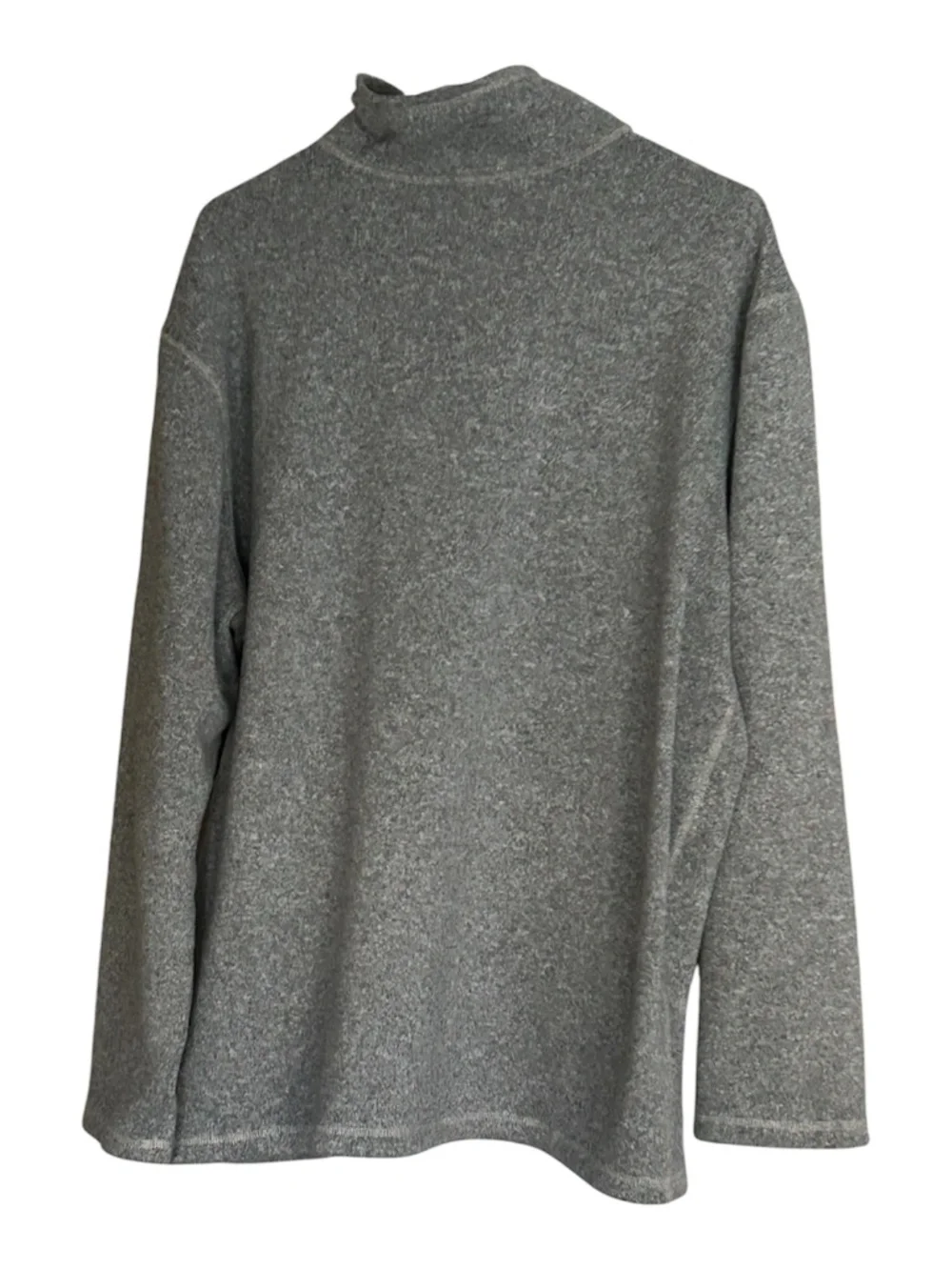 The‎ North Face men's 1/4 zip pullover grey XLT